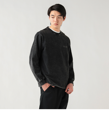 スノーウォッシュ ステッチ ロングスリーブ カットソー