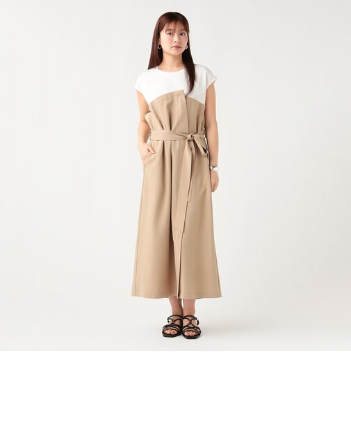 カットコンビ レイヤードワンピース