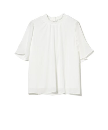 楊柳 ハイネック プルオーバー