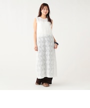 2WAY スクエア レース ワンピース