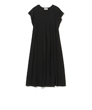 タック フレア ロング ワンピース