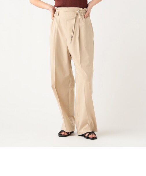 ヘザー ドライ タックパンツ