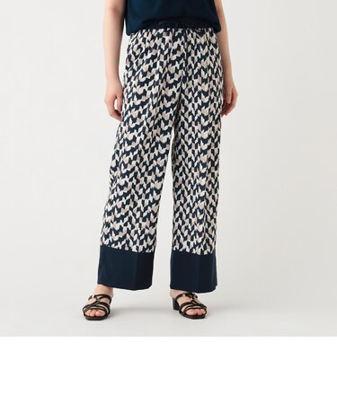 パネル プリント パンツ