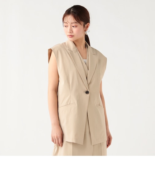 ヘザー ドライ ジレ