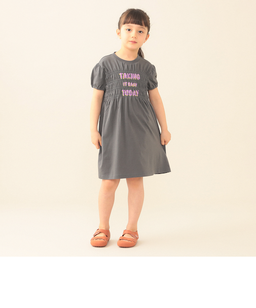 シャーリング カット ワンピース 2026SS(90~140cm)