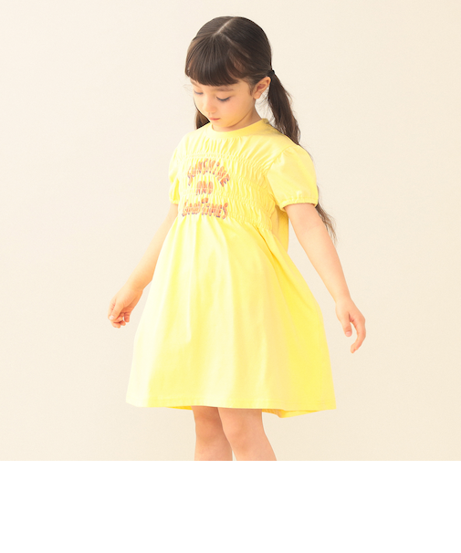 シャーリング カット ワンピース 2026SS(90~140cm)