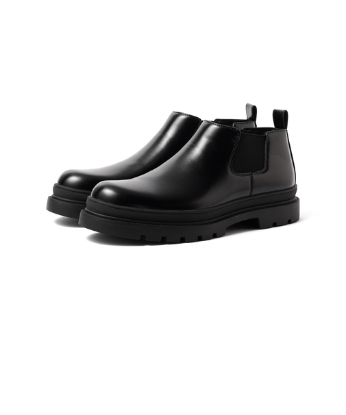 ボリュームソール ローカット サイドゴアブーツ