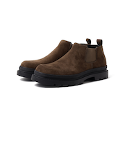 ボリュームソール ローカット サイドゴアブーツ