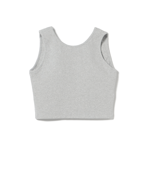 カップ付き クロップド タンク