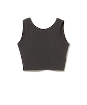 カップ付き クロップド タンク