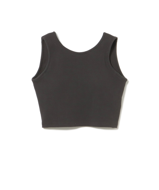 カップ付き クロップド タンク