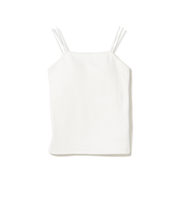 ダブルストラップ カップ付き キャミソール