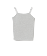 ダブルストラップ カップ付き キャミソール