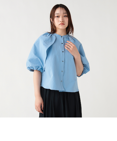 バルーンスリーブ ブラウス