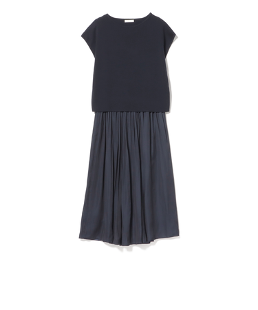 フレンチ スリーブ プルオーバー × フレア スカート(セットアイテム)