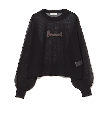 サガラロゴ シアーニット プルオーバー