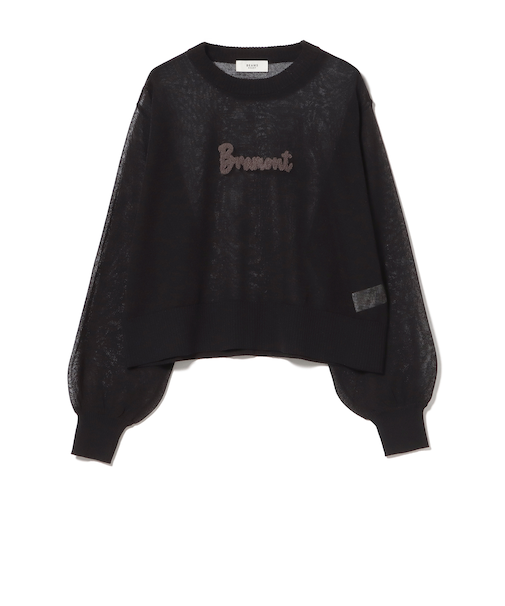 サガラロゴ シアーニット プルオーバー