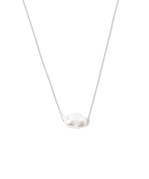 ニュアンス 一粒フェイクパール ネックレス