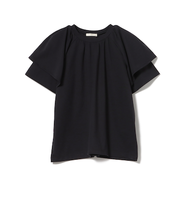 袖フリル プルオーバー