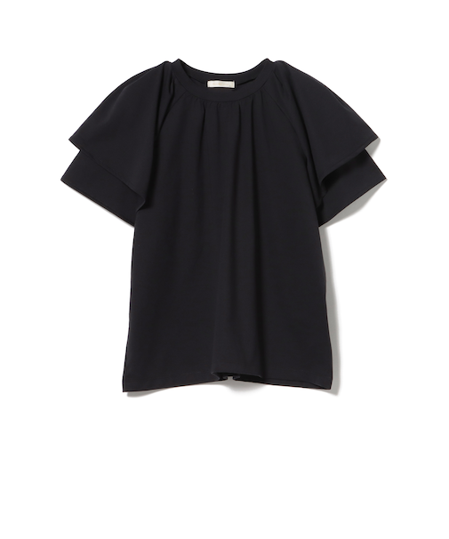 袖フリル プルオーバー