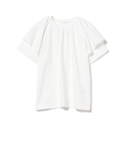 袖フリル プルオーバー