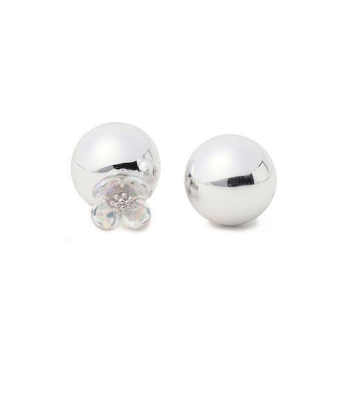 2WAY フラワー ボールピアス