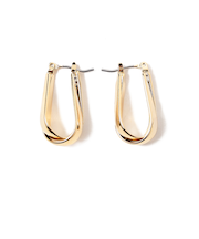 クロス フープピアス