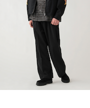 2タック ワイド スラックス