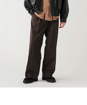 2タック ワイド スラックス