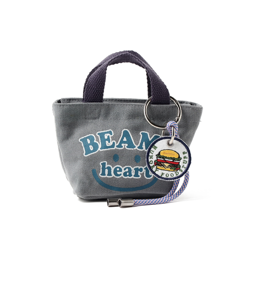 スマイルプリント バッグ チャーム