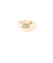 ハートロゴ リング