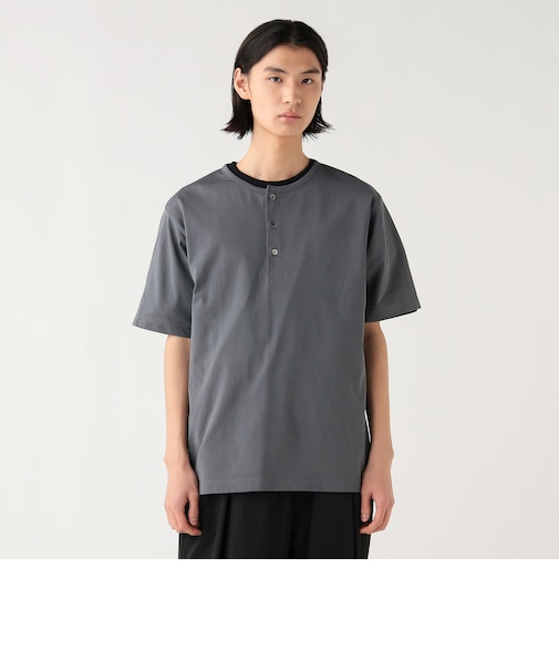 トリコット 3B ヘンリーネック