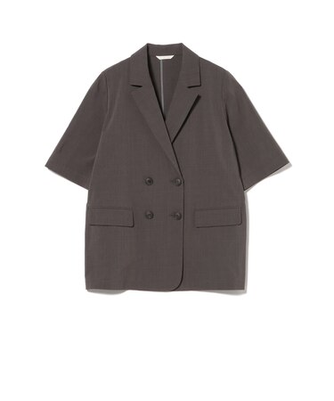 ヘザー ドライ ハーフスリーブ ジャケット