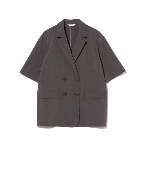 ヘザー ドライ ハーフスリーブ ジャケット