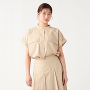 ヘザー ドライ サファリ シャツ（セットアップ対応）