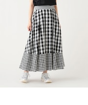 クレイジーギンガム フレアスカート