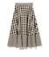 クレイジーギンガム フレアスカート