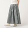 クレイジーギンガム フレアスカート