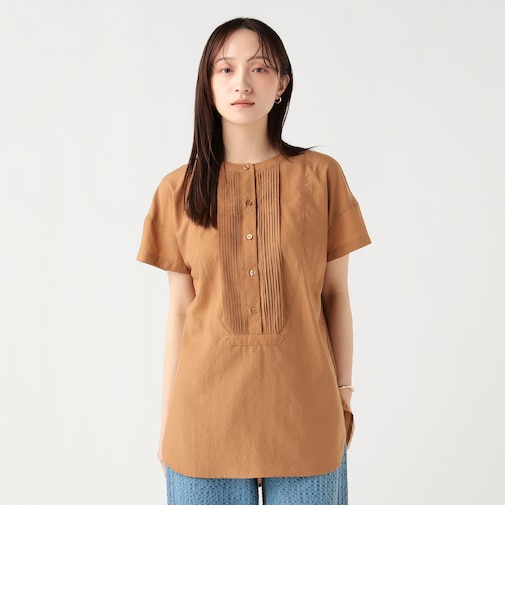 ピンタック シャツ