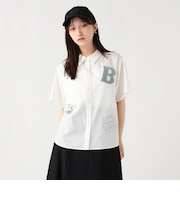 ロゴ 刺繍 シャツ