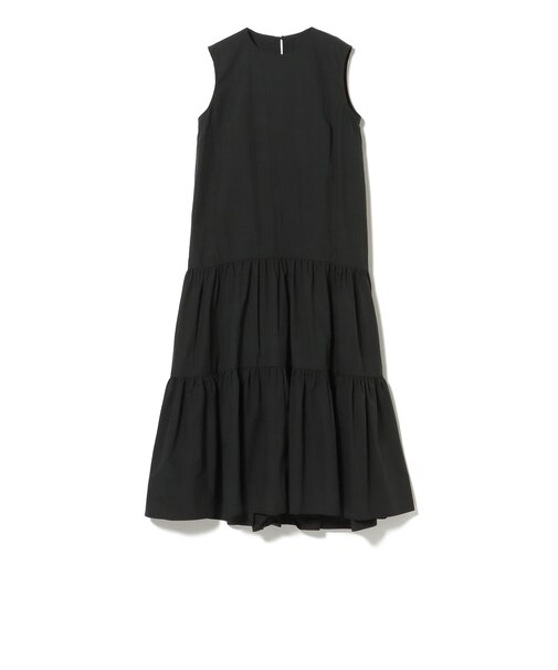 ティアード ノースリーブ ワンピース