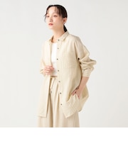 ダブル ストライプ オーバー シャツ