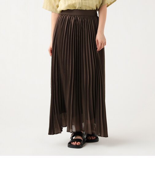 シアー プリーツ スカート