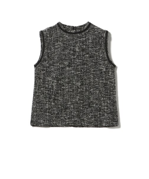 カットジャカード ノースリーブ  プルオーバー