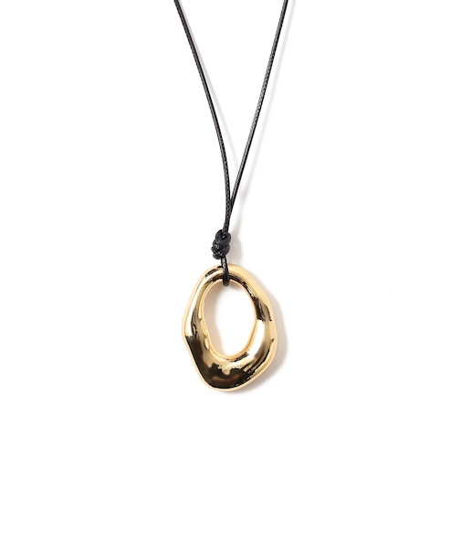 サークルトップ 紐ネックレス