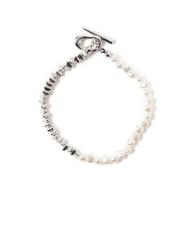 ミックス フェイクパール ブレスレット