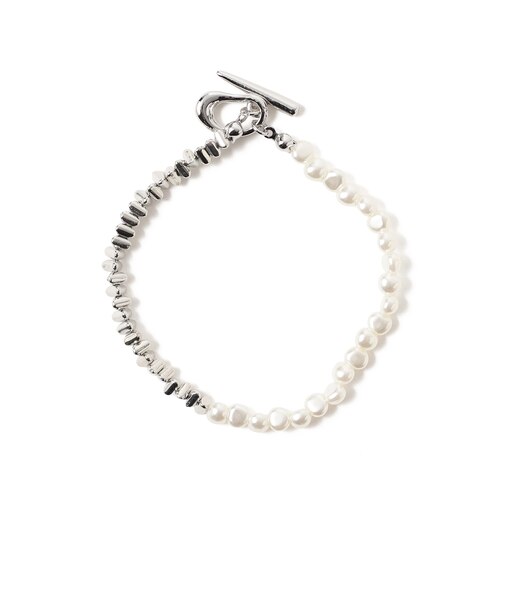 ミックス フェイクパール ブレスレット