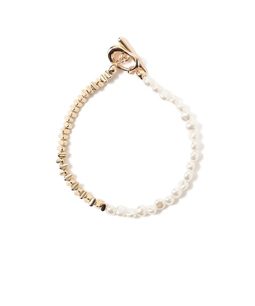 ミックス フェイクパール ブレスレット