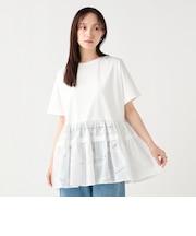 アンティーク刺繍 プルオーバー