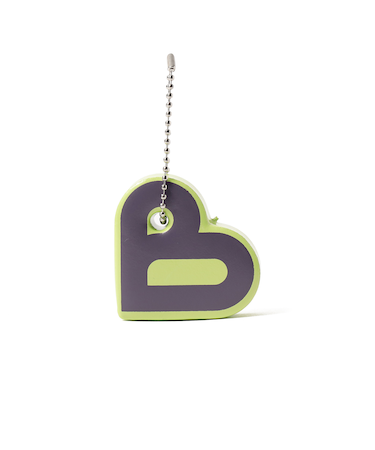 B-HEART ロゴ フローティング キーホルダー